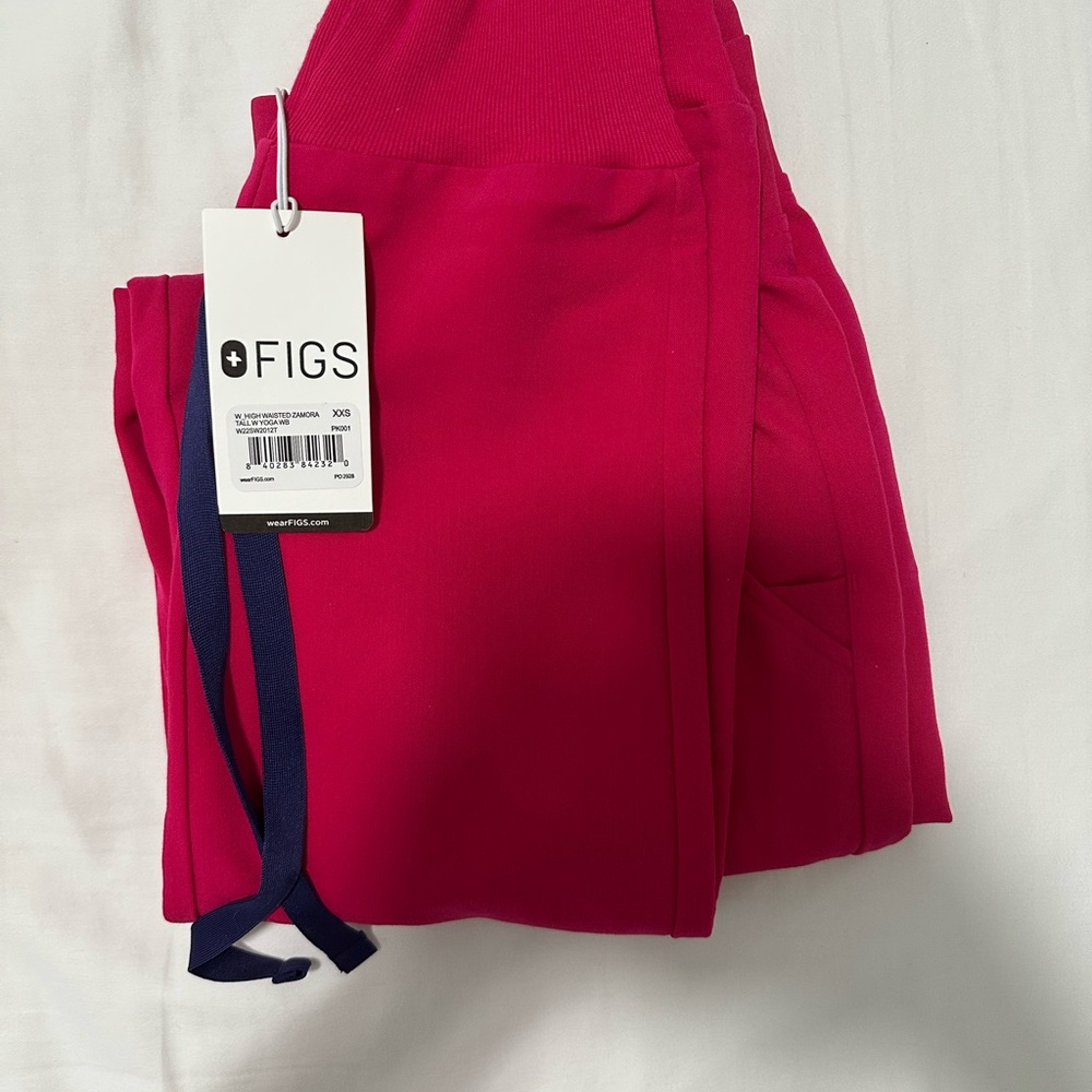 Figs Hot Pink Scrub Pants